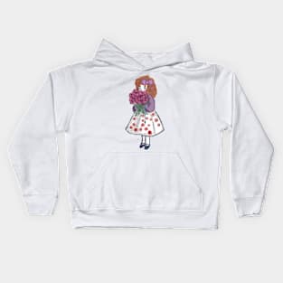 Picking Roses Kids Hoodie